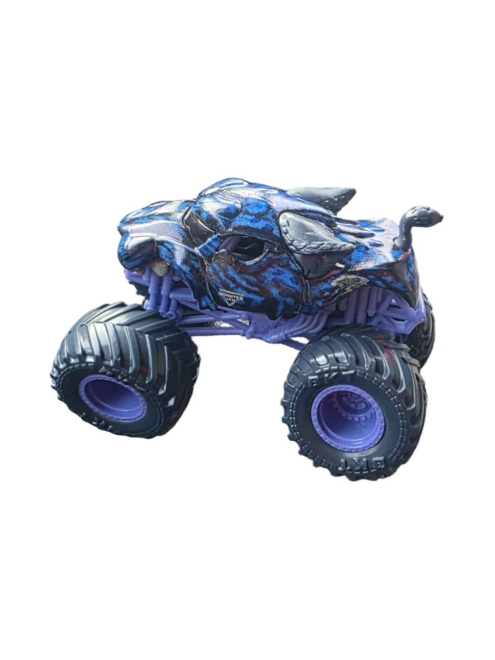 Boys Monster Jam Toy Monster Truck One Size Blue and Purple
